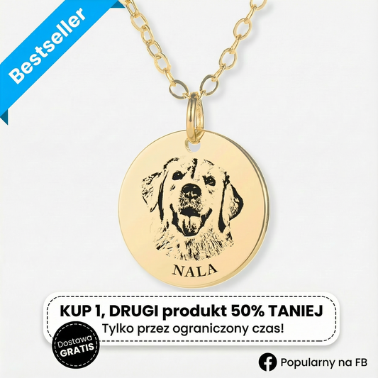 Grawerowany Naszyjnik