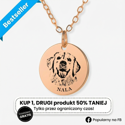 Grawerowany Naszyjnik